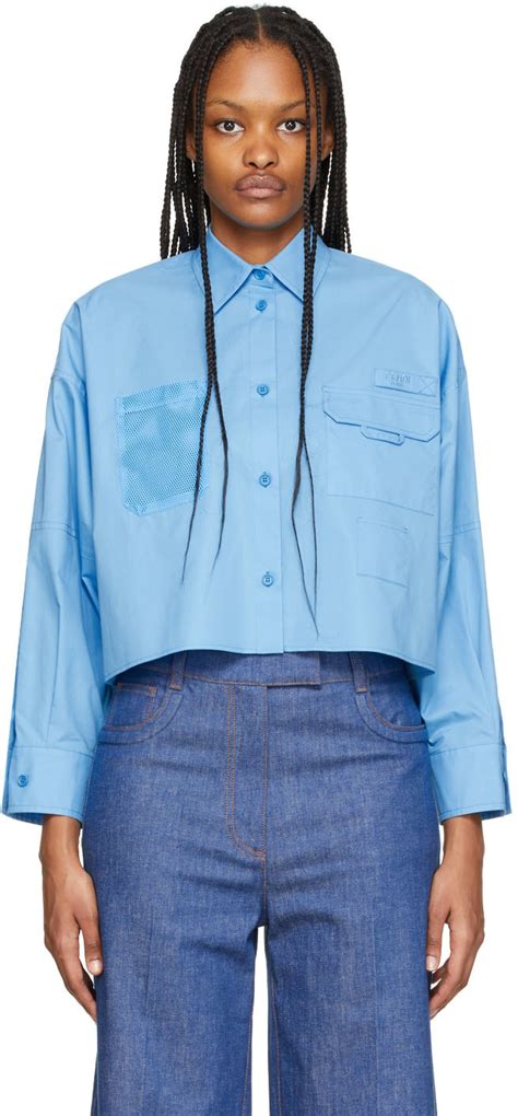 blue fendi shirt|fendi dress shirt.